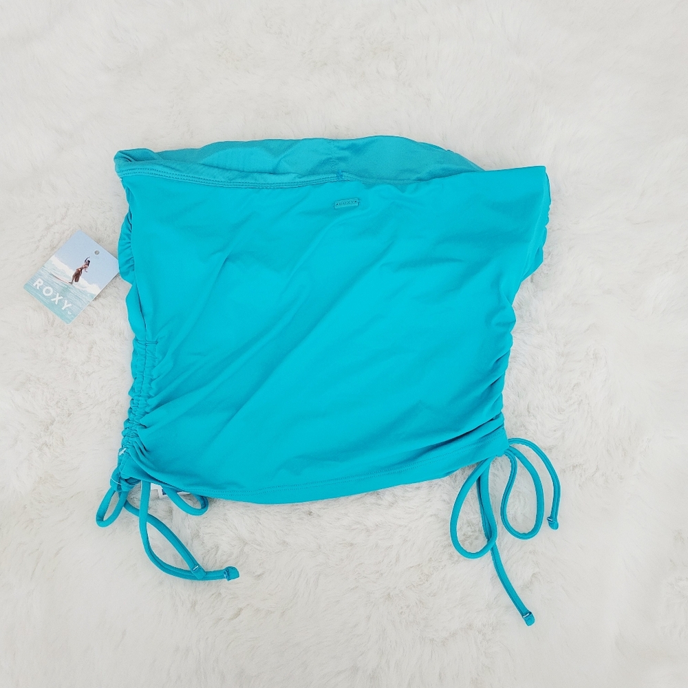 🐳ROXY BANDEAU CROP TOP & HIPSTER BOTTOMS SIZE L - Picture 5 of 11